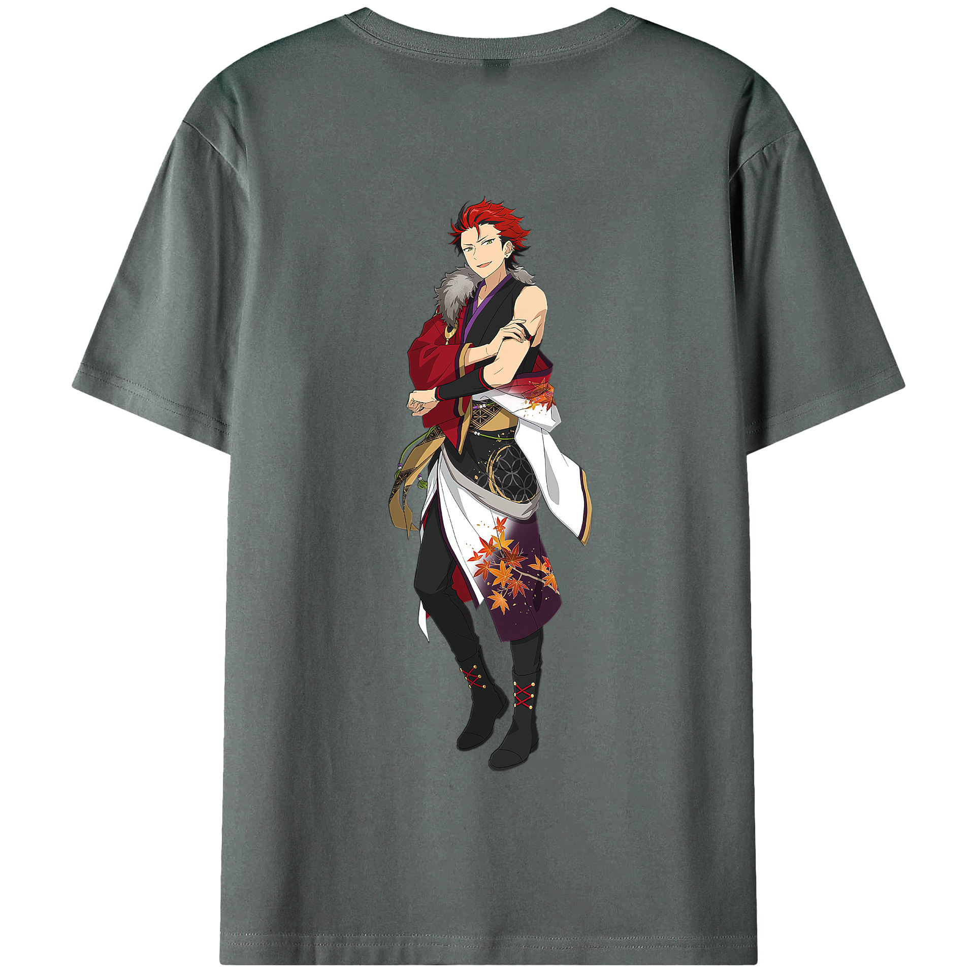 （画像用） あんさんぶるスターズ! Ensemble Stars 綿100％半袖Tシャツ（背面プリント）